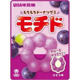 UHA Mikakuto Mochid Grape Gummies 40g pack front view